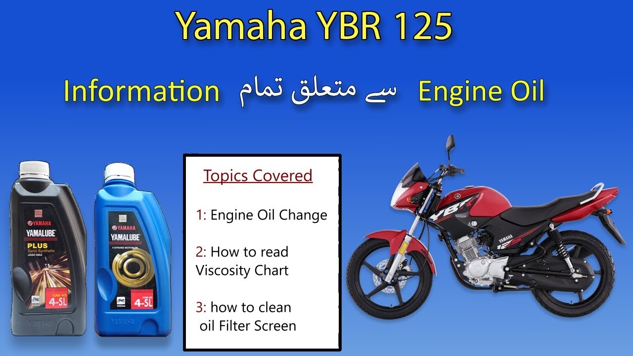 A Complete Engine Oil Guide for Yamaha YBR125