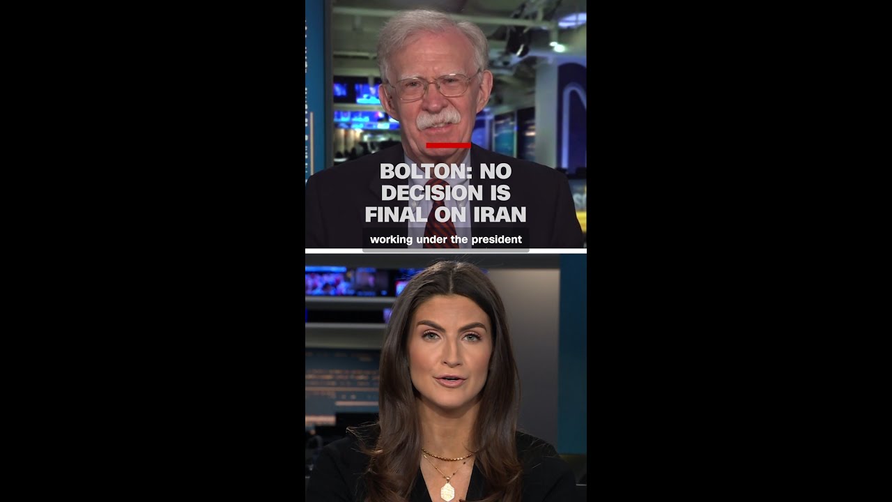 Bolton: No decision is final on Iran