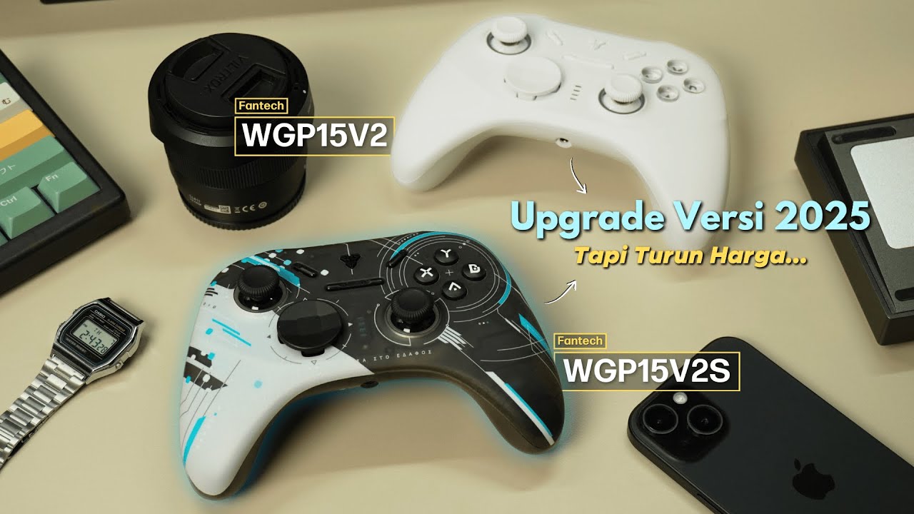 Turun Harga Tapi UPGRADE, Gamepad 400 RIBUAN Makin Menarik !! (Fantech EOS Pro II WGP15V2 Series)