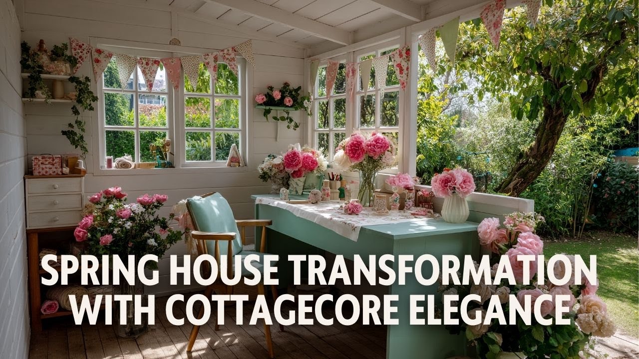 Spring House Transformation with Cottagecore Elegance Inspired by Rachel Ashwell