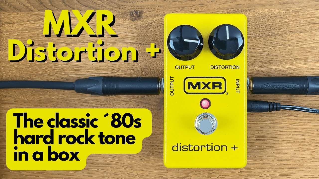 MXR | Distortion + Pedal Demo