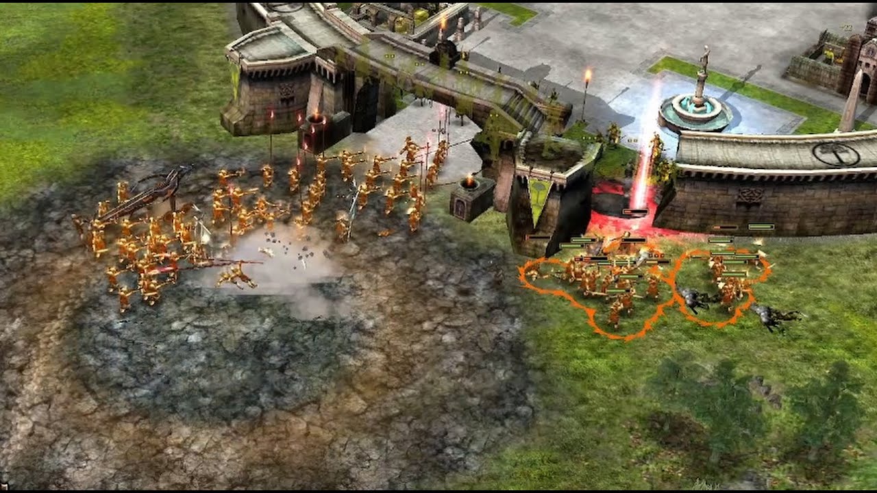 BFME 1 Patch 2.22 Online | Isengard vs Gondor - KOTAi vs Etto