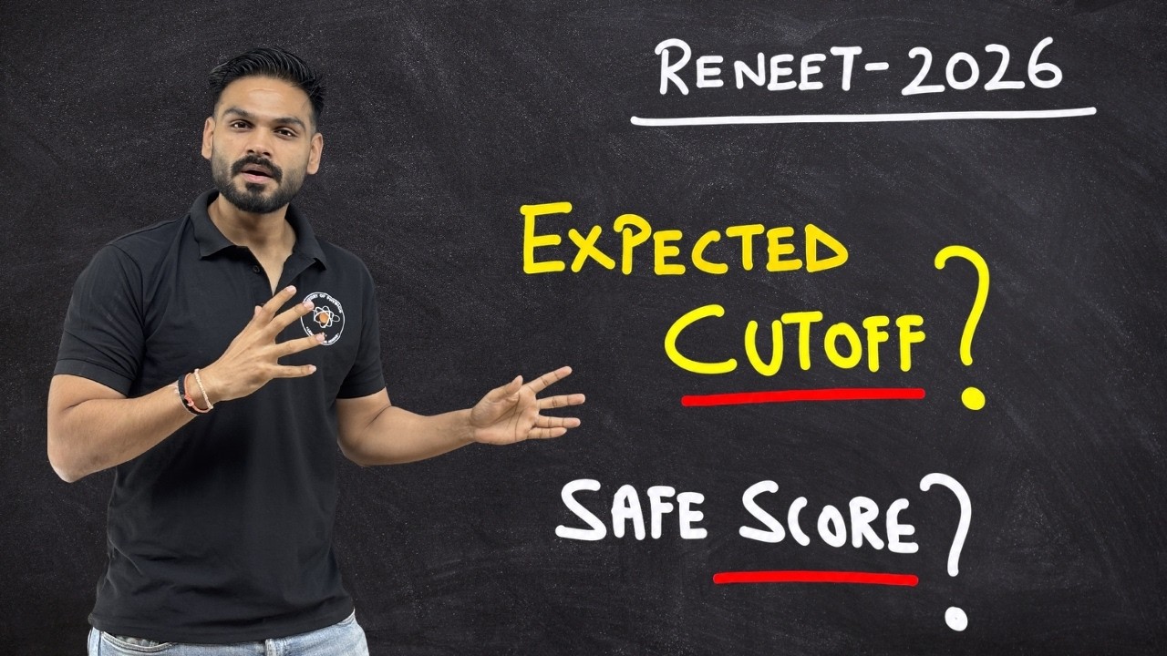 Expected Cutoff for Re-NEET 2026 | Anubhav Sir | Physics