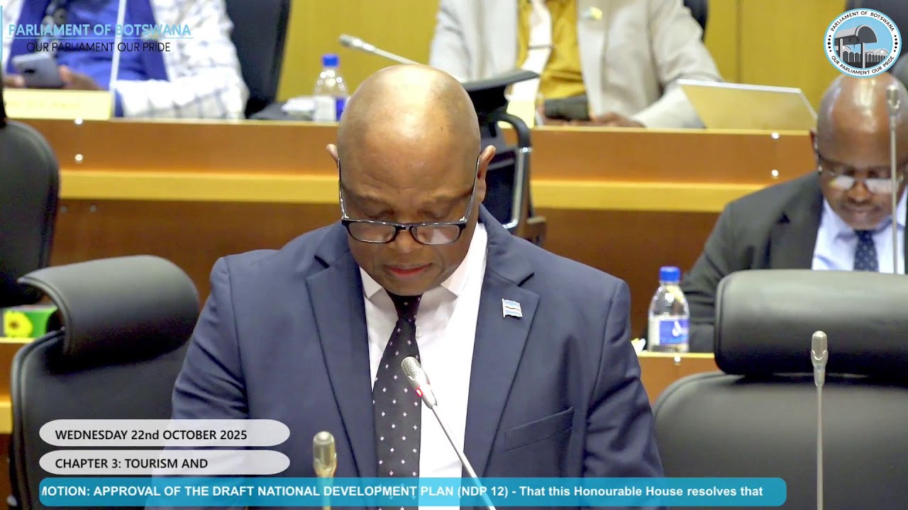 SPECIAL MEETING: NATIONAL DEVELOPMENT PLAN (NDP 12)  22/10/2025