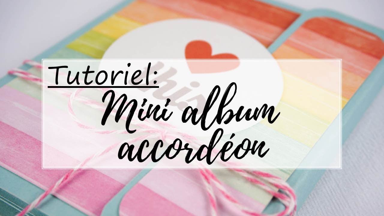 Mini-album accordéon (TUTO facile)