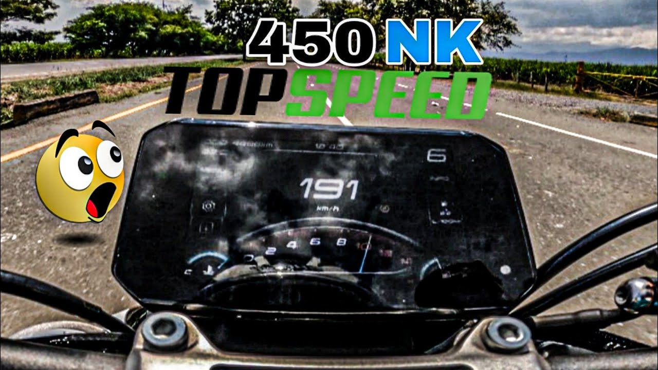 CF Moto 450NK Velocidad Máxima (Top speed) 😱🚀¿Vale la pena? #450nk