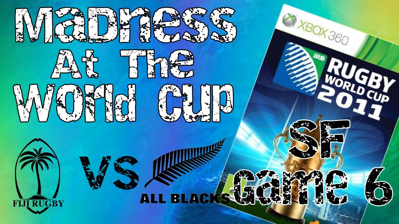 MaDness At The World Cup - Rugby 2011 Game 6 Fiji VS New Zealand
