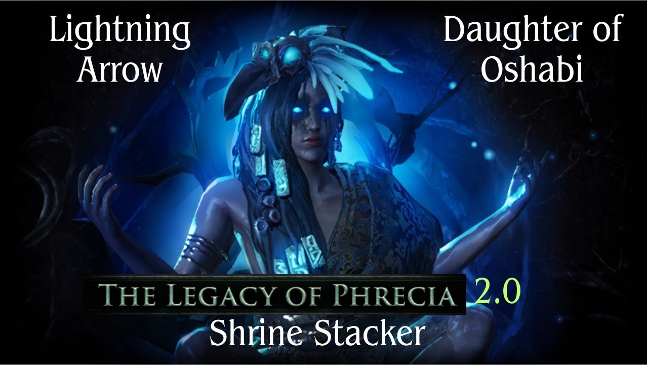 Lightning Arrow Shrine Stacker League Starter - Path of Exile Phrecia 2.0