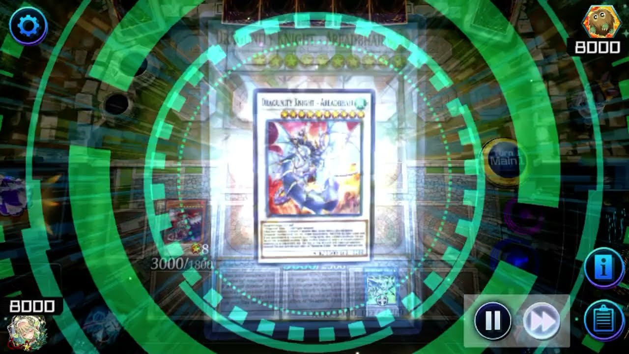 Dragunity 1 Card Combos + 1st Turn Horus Lv8 Tutorial Demonstration // Master Duel