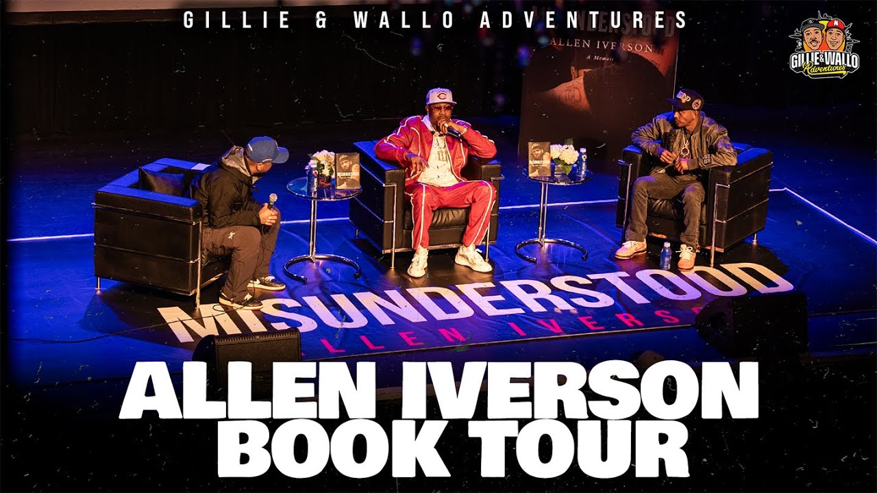 ALLEN IVERSON BOOK TOUR IN PHILLY