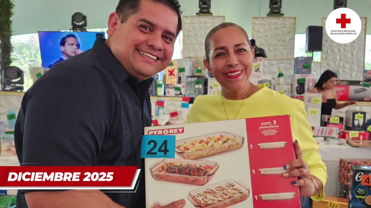 Actividades del mes de diciembre del 2025-Cruz Roja Mexicana delegación Morelos.
