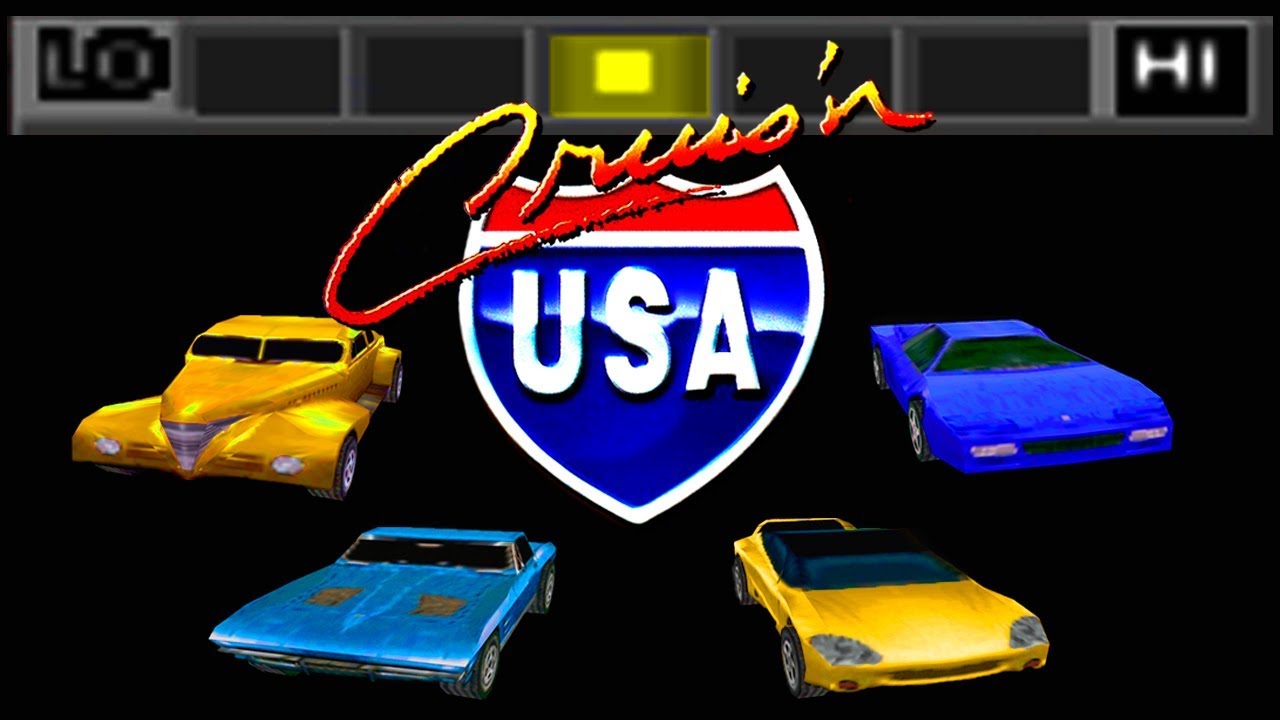 Cruis'n USA - MEDIUM - ALL CARs - Nintendo 64 - HD