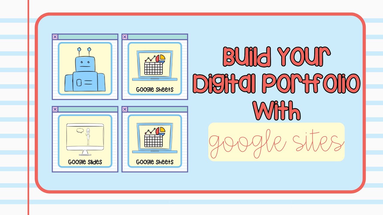 🖥️ How to Create a Digital Portfolio with Google Sites | Step-by-Step Guide for Students & Teachers