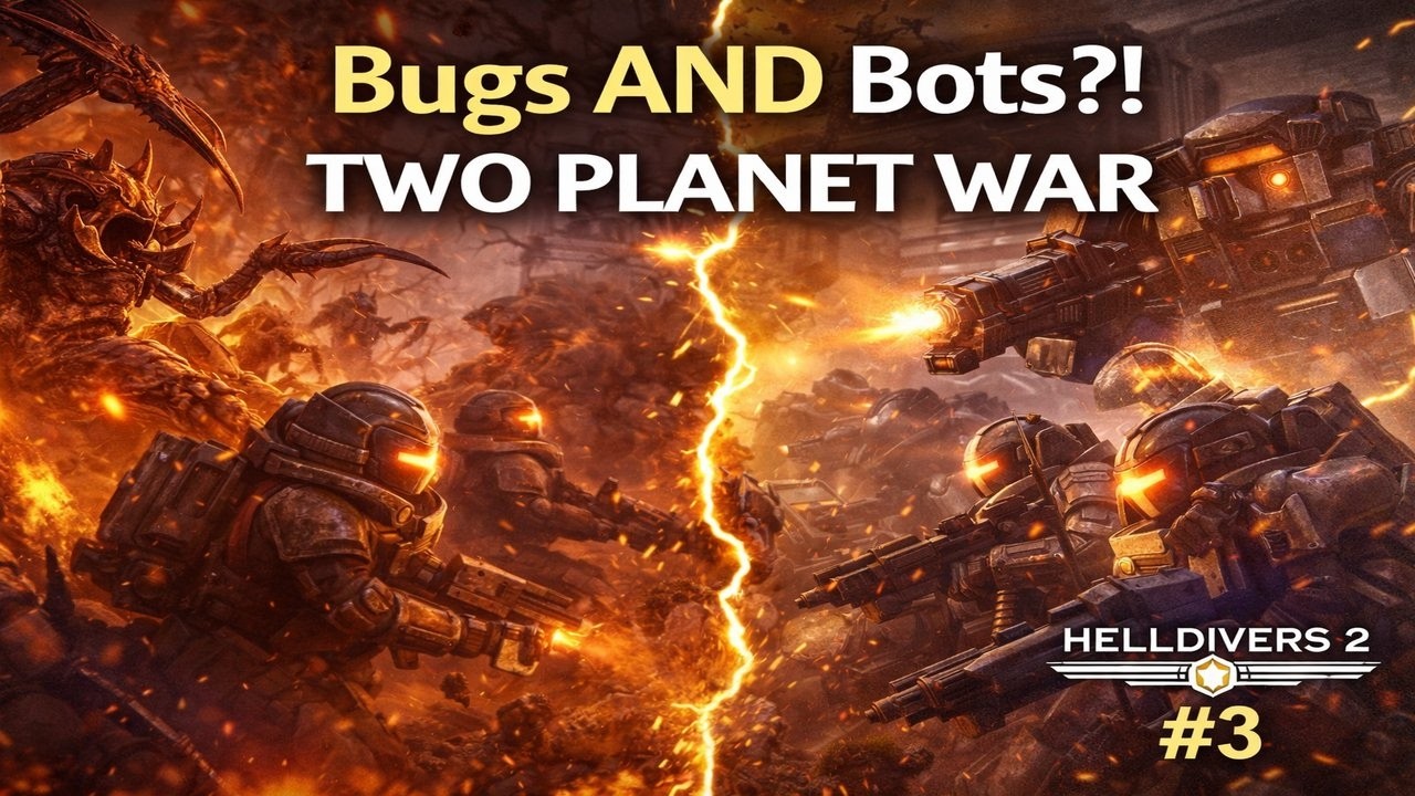 Bugs AND Bots?! Two Planet War | Helldivers 2 #3