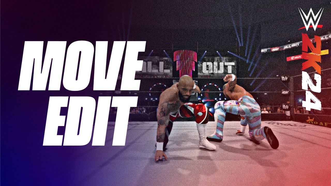 WWE 2K24 | Ricochet vs Will Ospreay (AEW: All Out Highlights)
