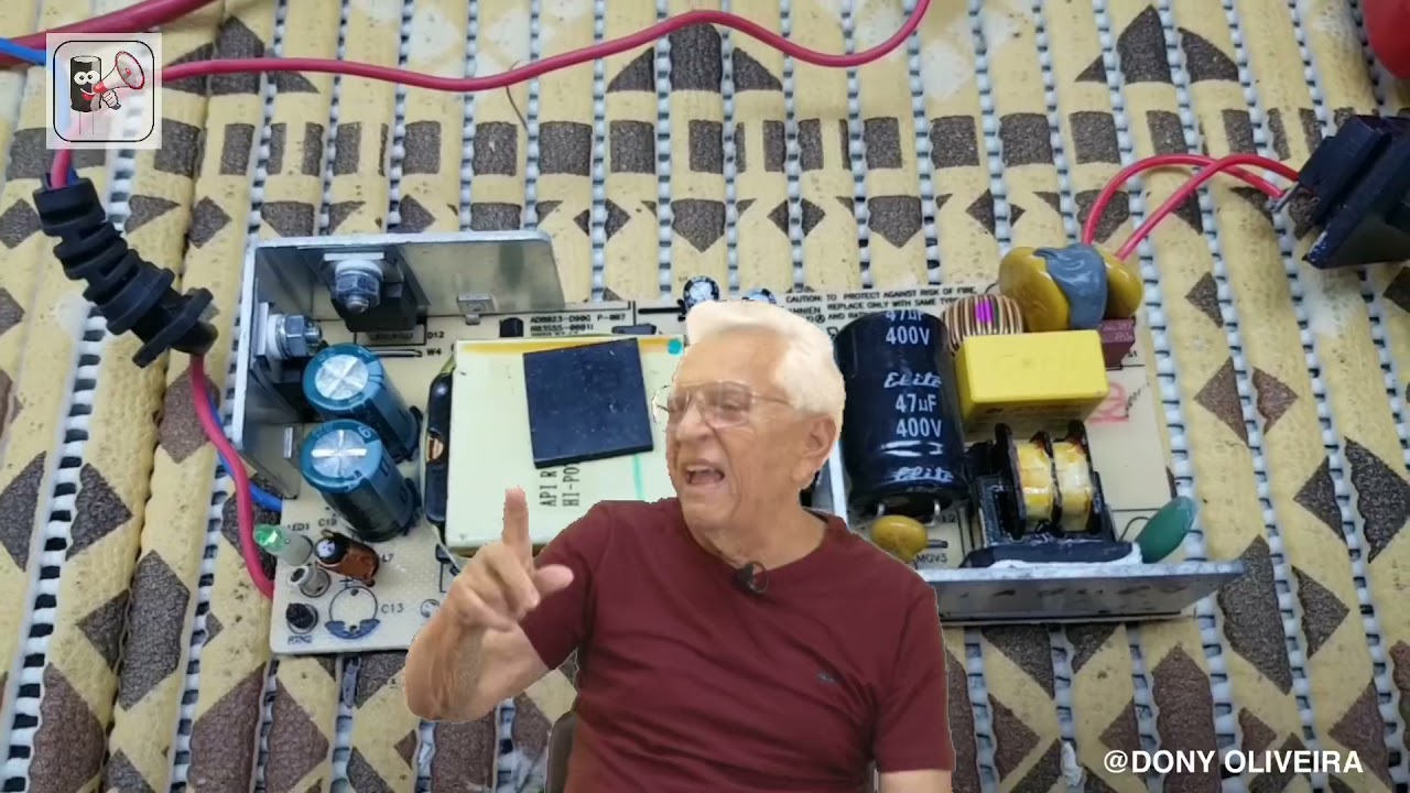 CARGA ELETR&Ocirc;NICA PARA TESTE DE FONTES UM INSTRUMENTO DE BANCADA SUPER SIMPLES DE FAZER E EFICIENTE