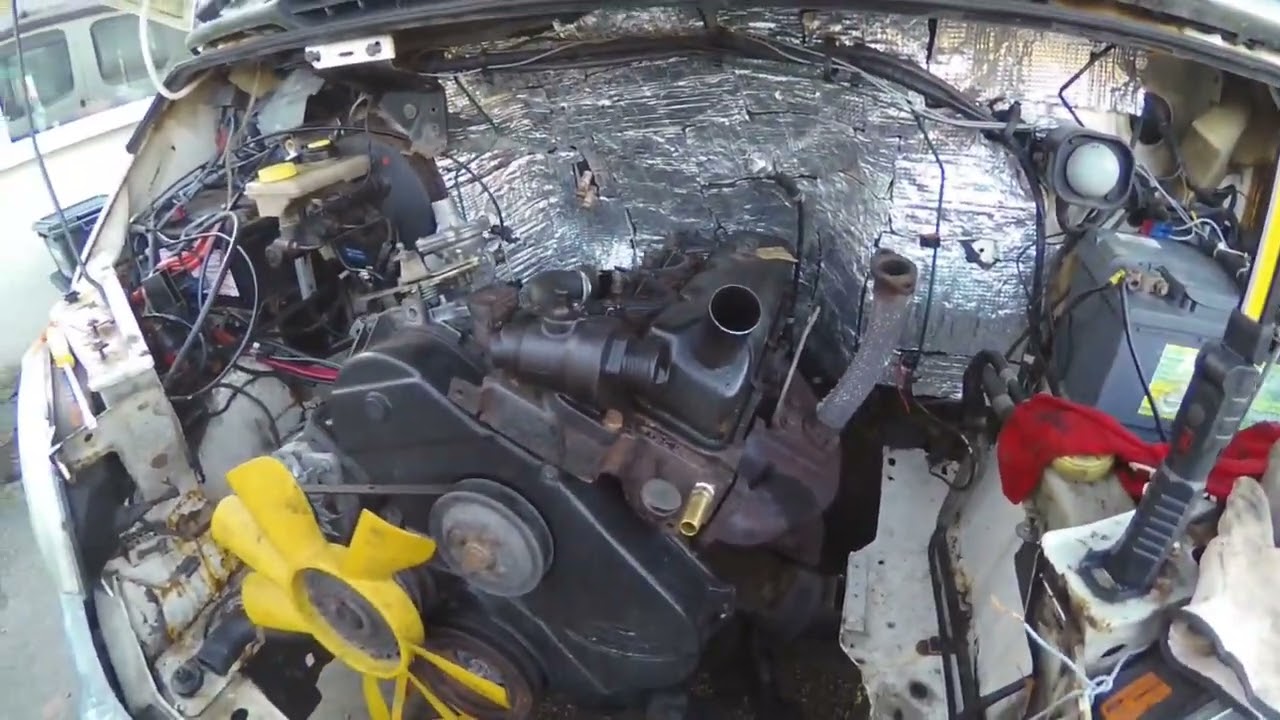 MK4 Transit Duetto Engine Removal Vid2