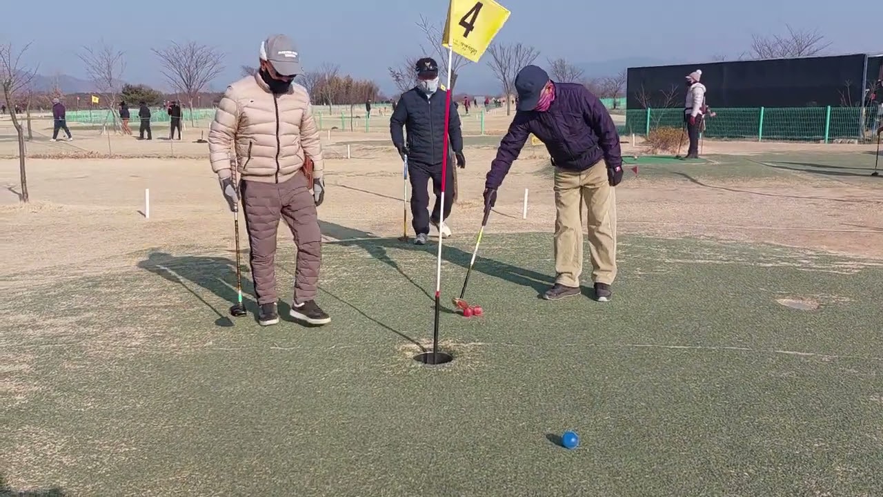 대산파크골프장 1구장C 클럽 상비군선발전