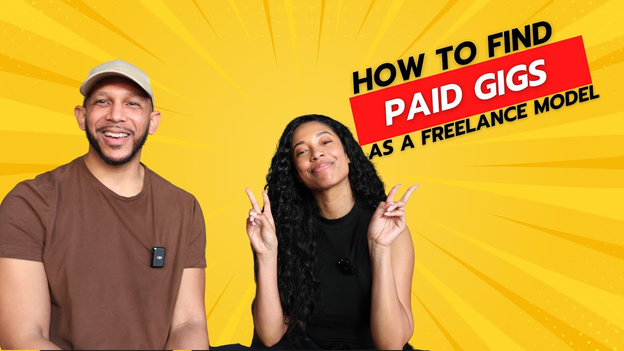 How to find paid modeling gigs as a freelance model.