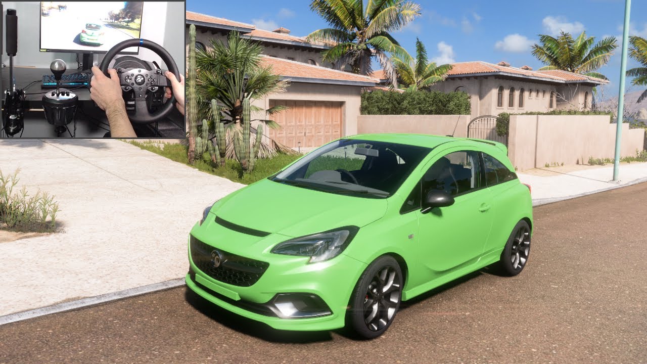 Vauxhall Corsa VXR (Freeroam + Race) - Forza Horizon 5 | Steering Wheel + Shifter Gameplay