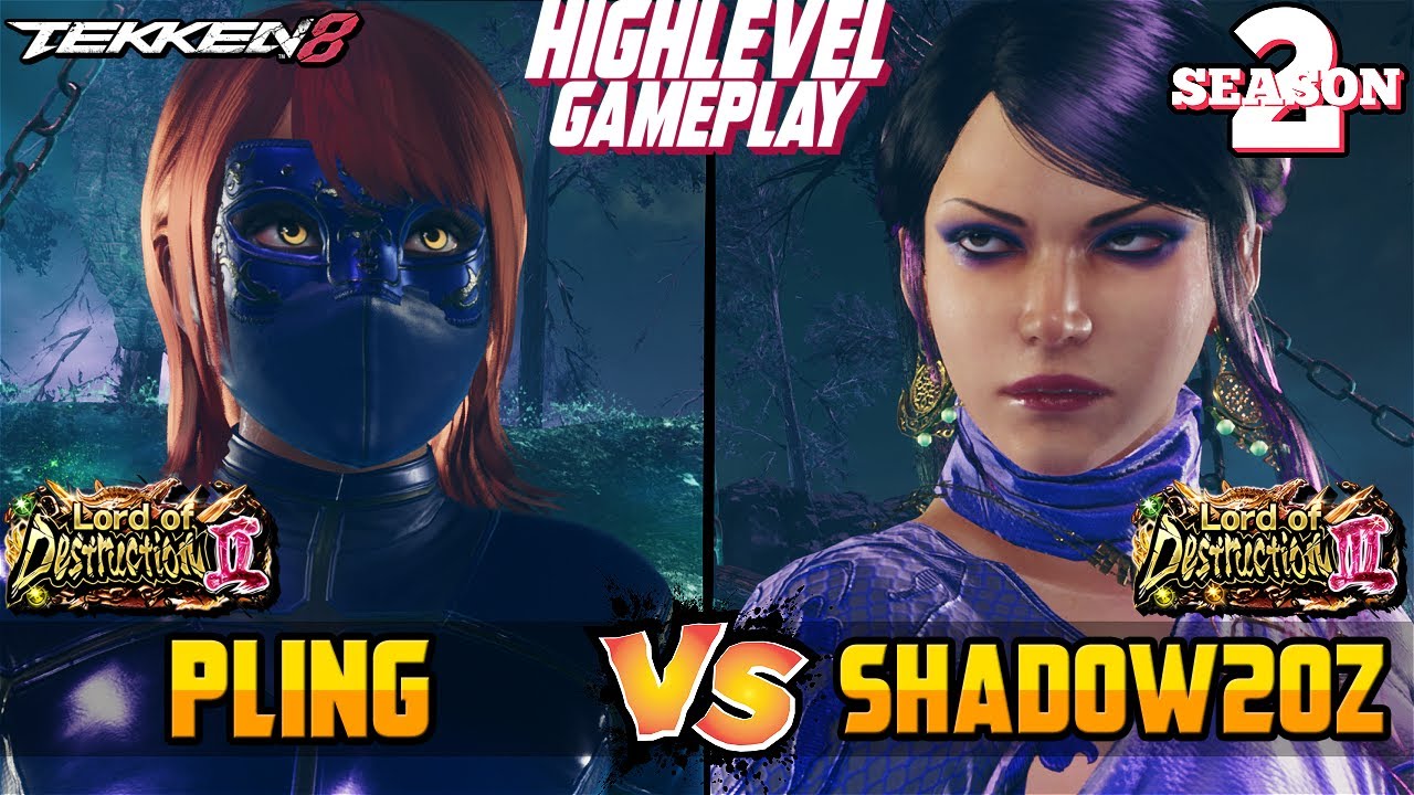 T8 &ndash; P LING (Miary Zo) vs SHADOW 20Z (Zafina) &ndash; Tekken 8 (SEASON 2) High Level Gameplay