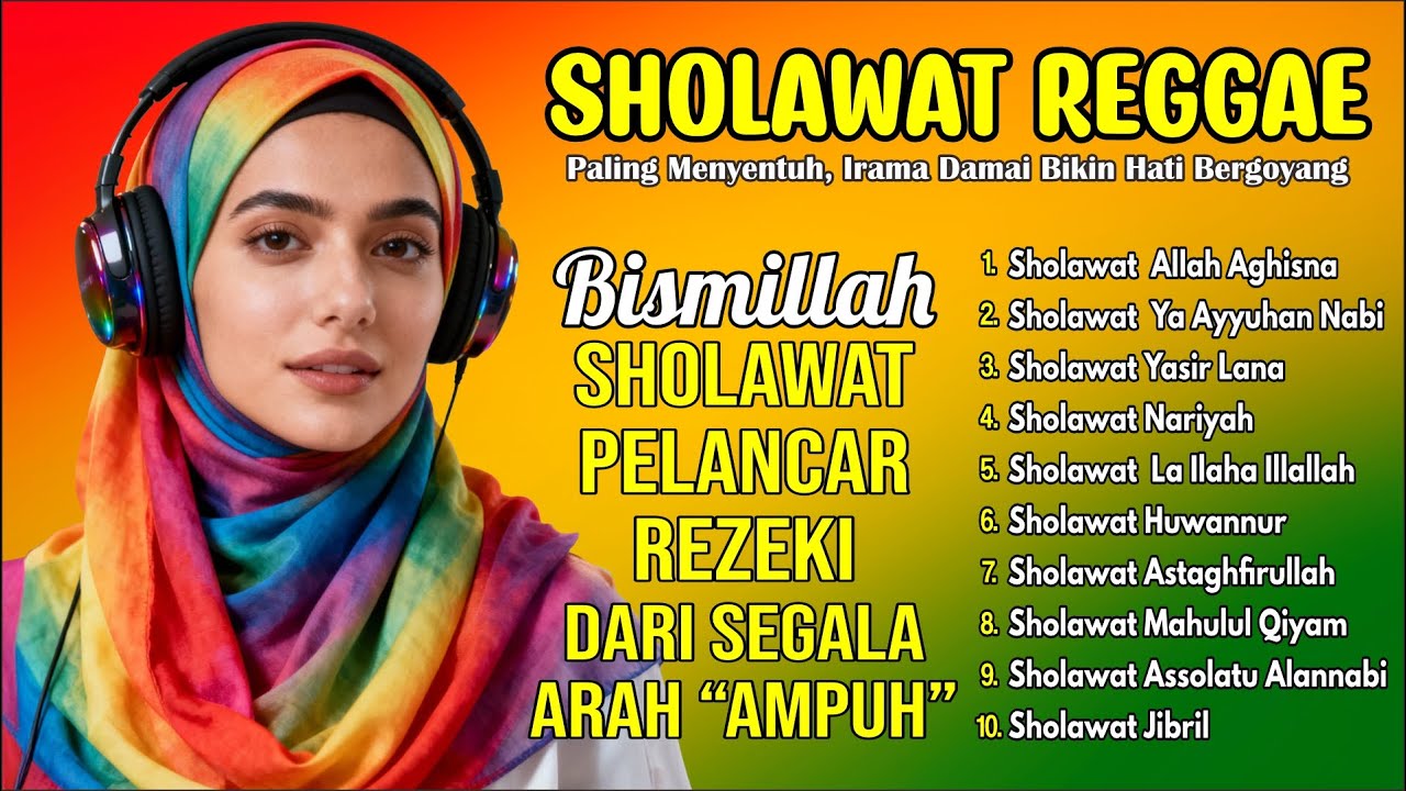 SHOLAWAT REGGAE PALING MENYENTUH 2026 | BIKIN HATI ADEM & TENANG