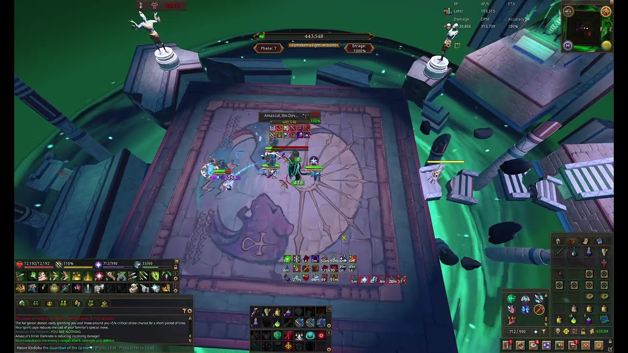 Runescape Amascut - 85