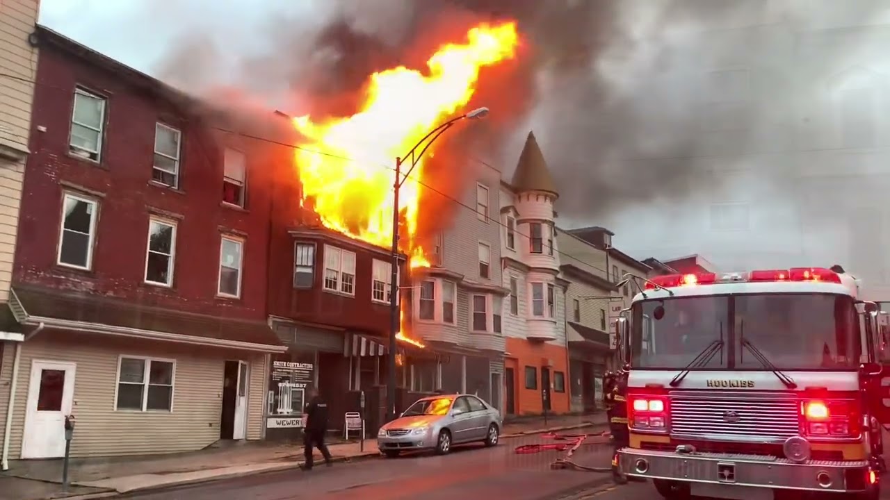 PRE-ARRIVAL:  Working Structure Fire in Ashland