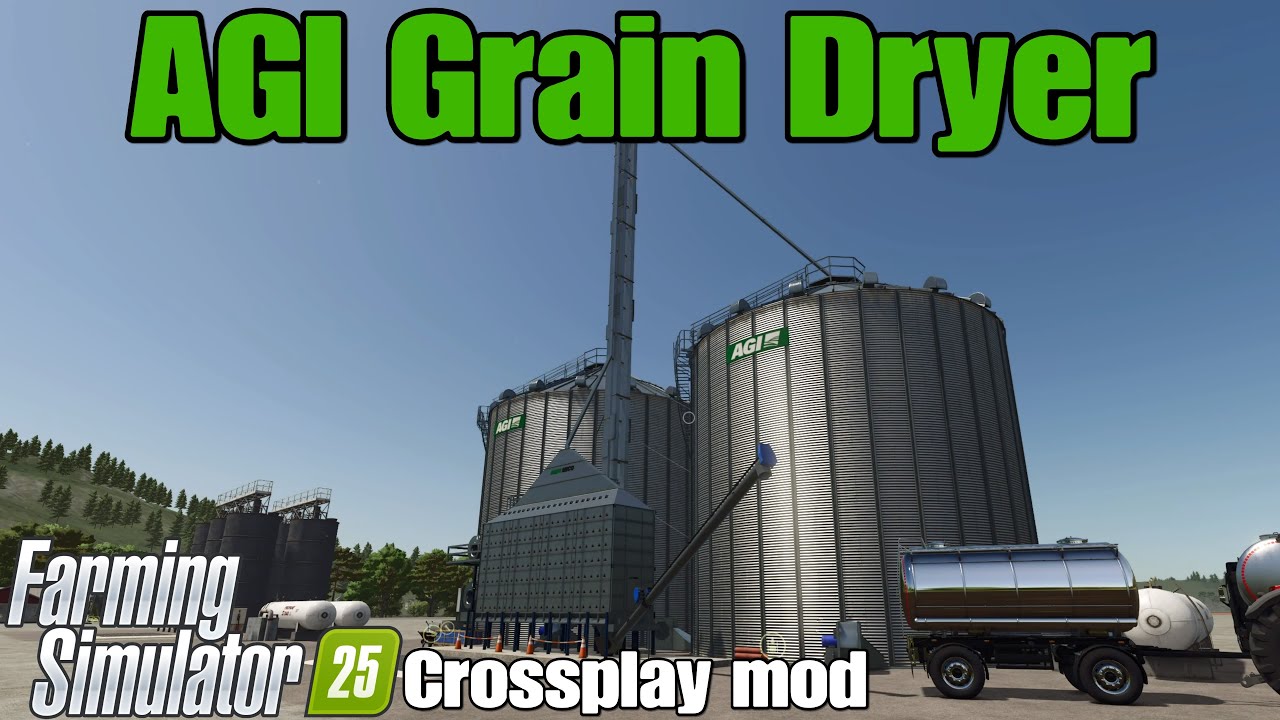 AGI Grain Dryer / FS25 crossplay mod