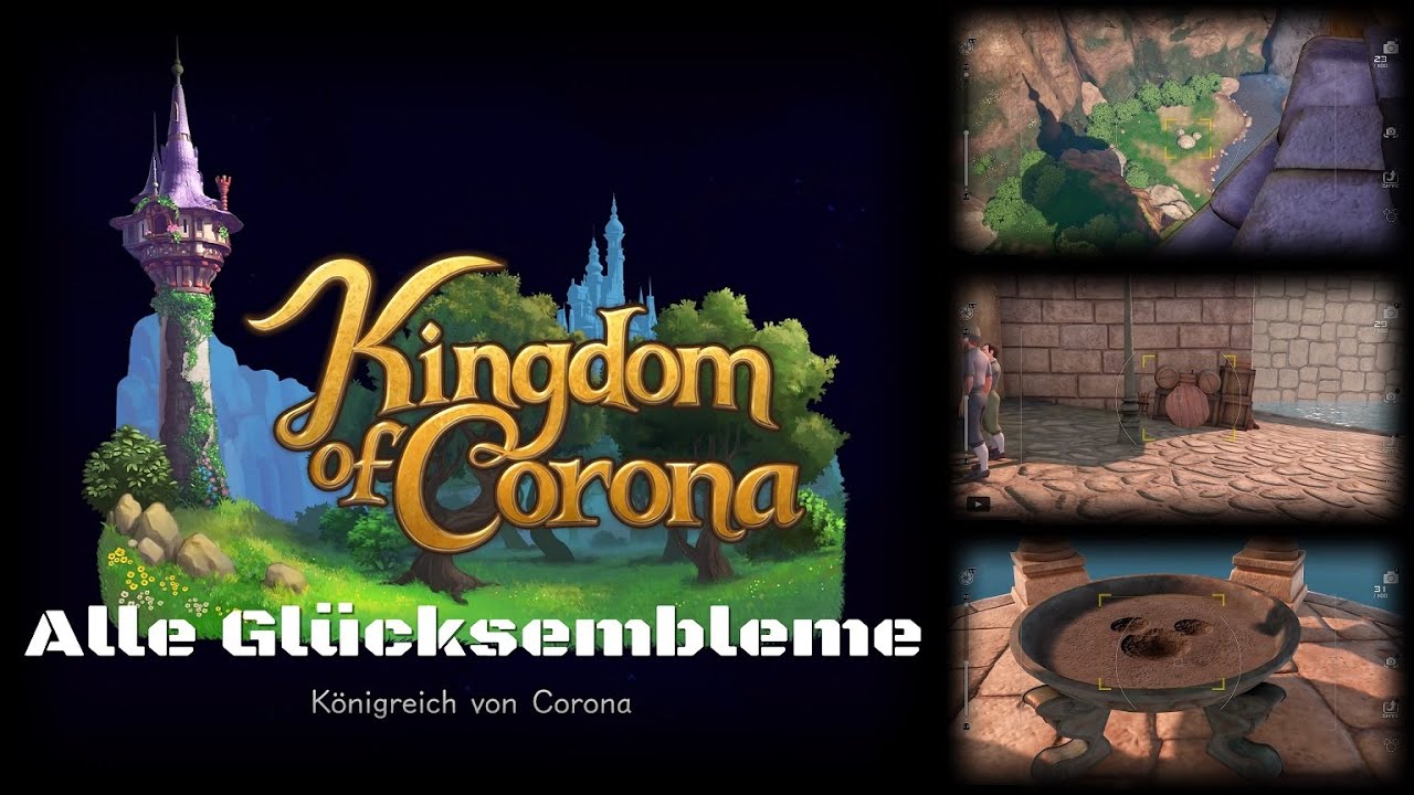 Kingdom Hearts 3 - Alle Gl&uuml;cksembleme [K&ouml;nigreich von Corona]