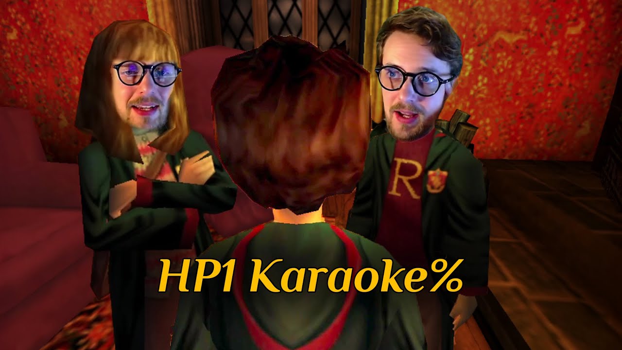 finndrude Streams: HP1 Karaoke% (Meme-Run)