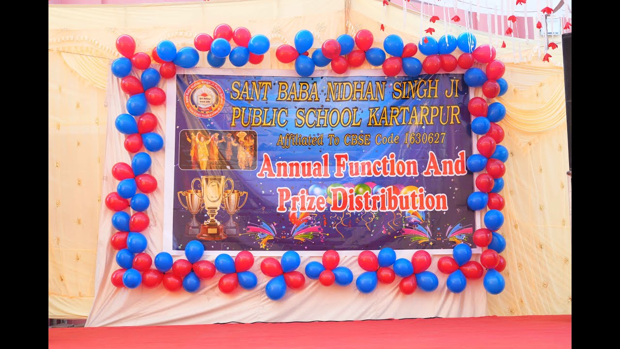 Part 2 #annualfunction2024  | Sant Baba Nidhan Singh Ji Public School, Kartarpur