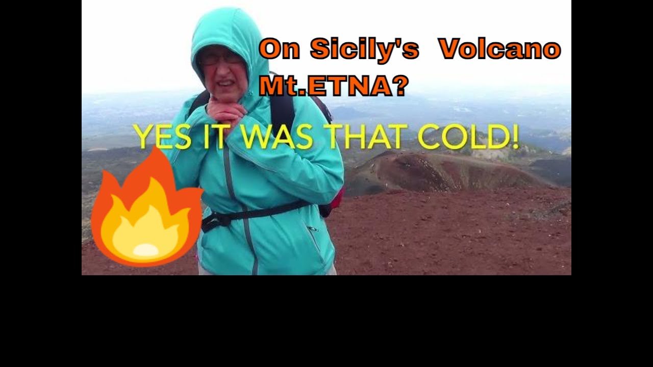 Climb Up A Volcanic Crater on Sicily With Us. Mt. Etna's Cast Off's Were Freezing Yet Awesome!