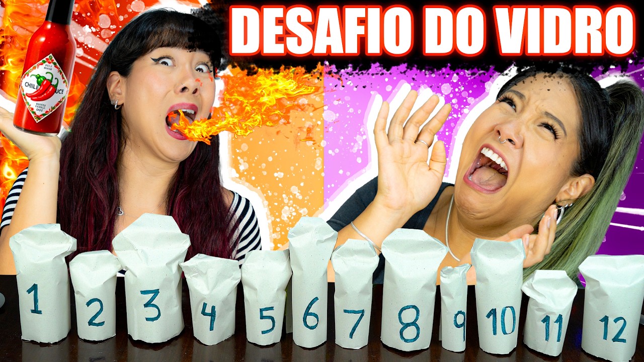 DESAFIO DO VIDRO | Blog das irm&atilde;s