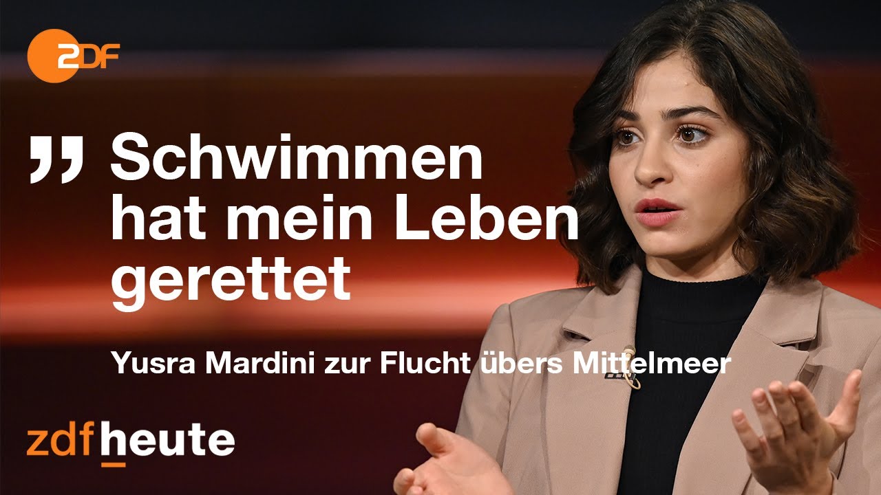 Schwimmerin Yusra Mardini über ihre Flucht nach Deutschland | Markus Lanz vom 16. September 2020