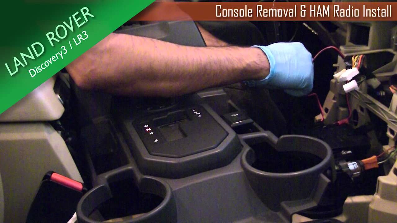 LAND ROVER Discovery3/LR3 | Front & Center Console Removal