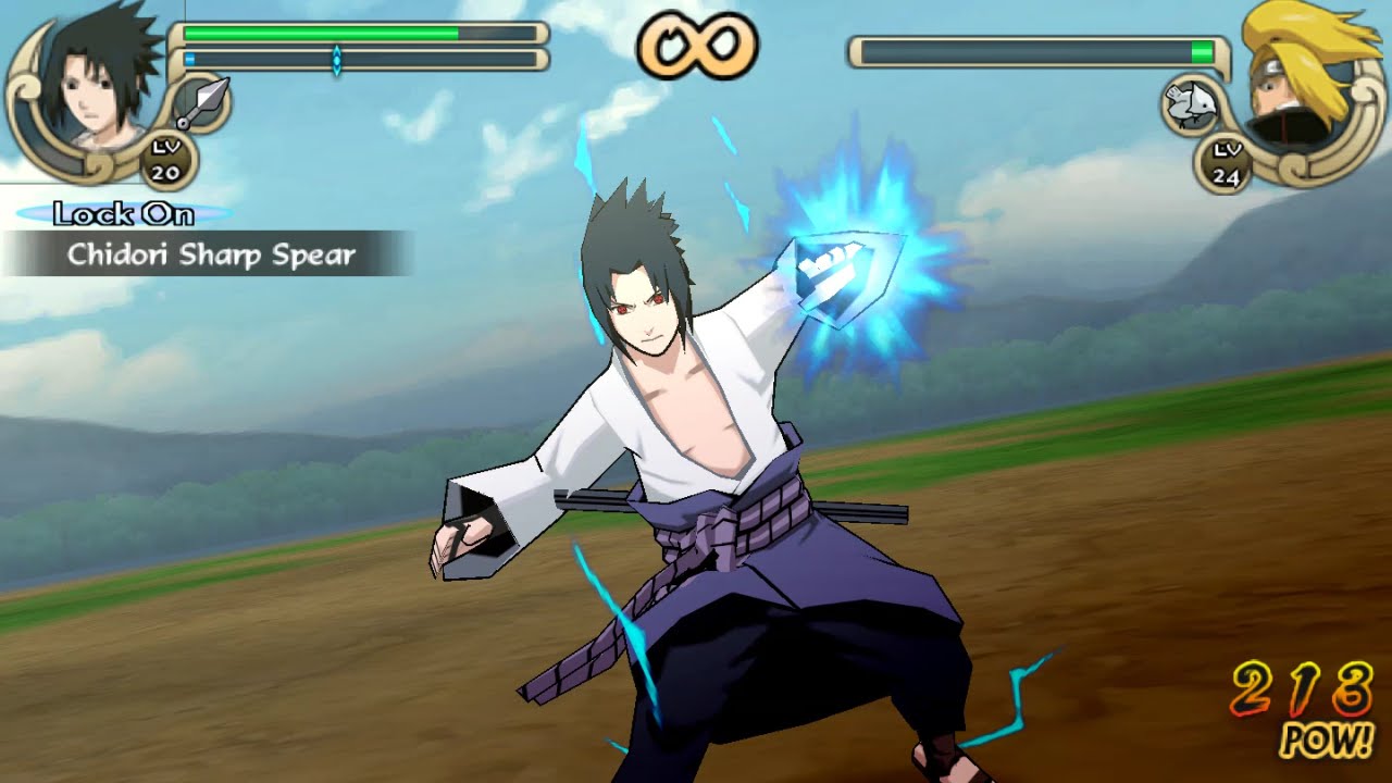 Naruto Shippuden Ultimate Ninja Impact Walkthrough Part 25 Sasuke vs Deidara (60 FPS)