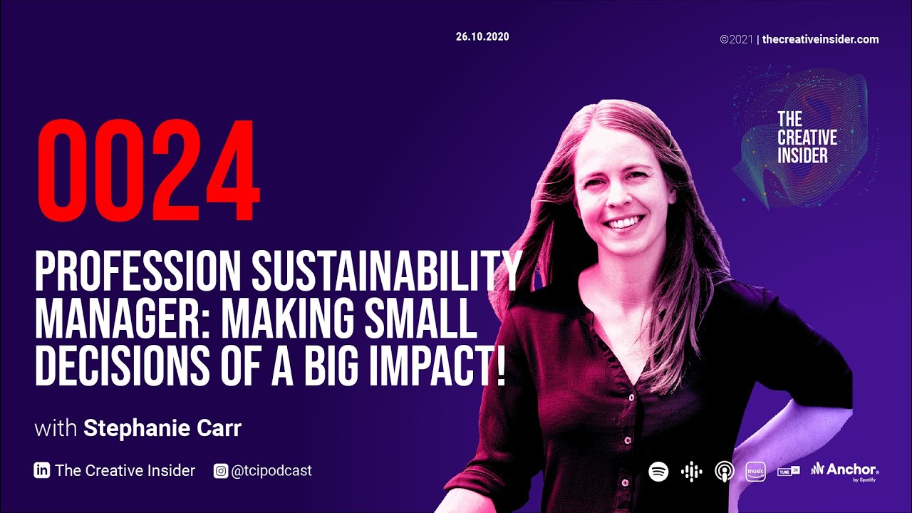 #0024 Being a Sustainabiliy Manager at AART Architects in Denmark with Stephanie Carr
