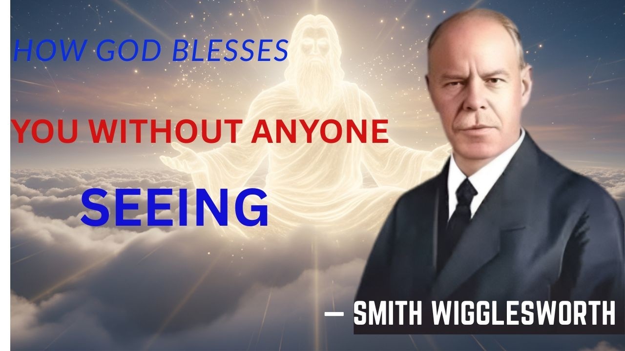 How God Blesses You Without Anyone Seeing||Smith Wigglesworth motivational speech