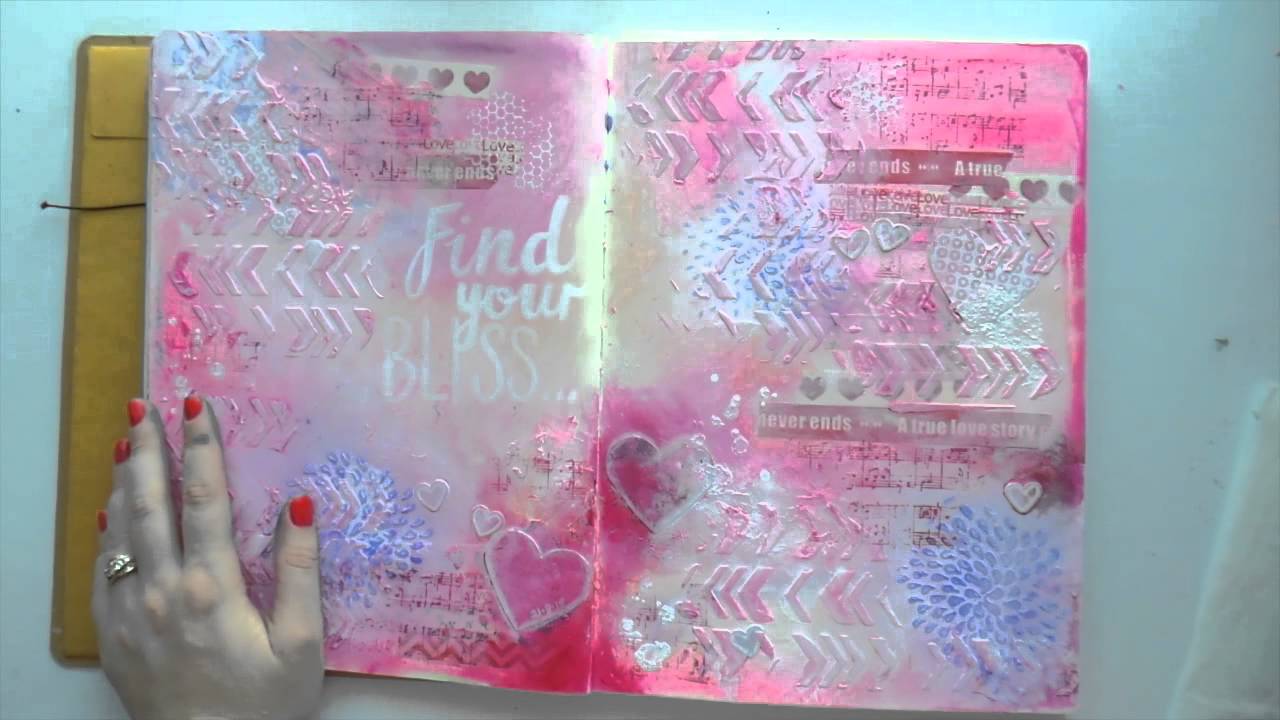 Let's Get Inkie ~ Art Journal Flip Through #1