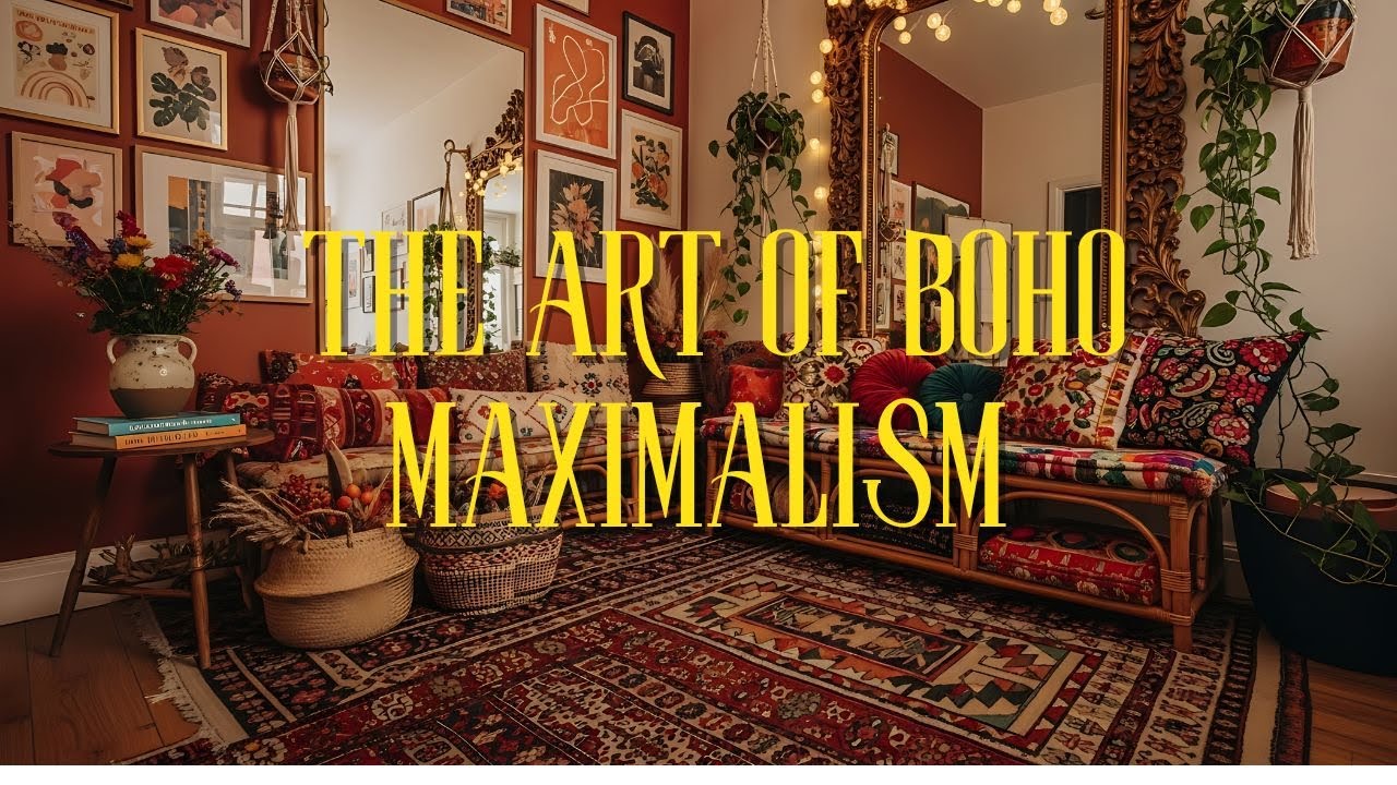 Maximalist Boho Vibes: Eclectic Home Inspiration