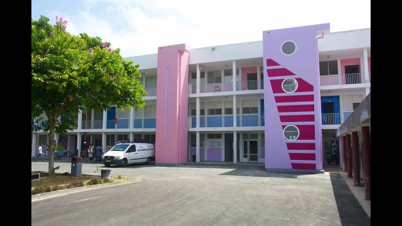 TRAVAUX / Collège du Moule - Confortement parasismique