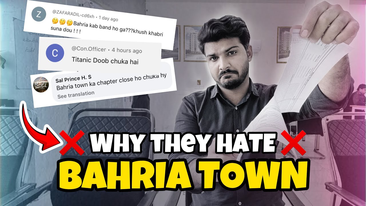 Why They Hate Bahria Town 🙁 ? || Reality Of Bahria Town || Zee Vlogs