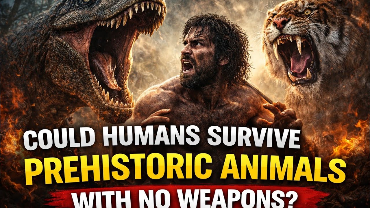 Who Would Win: Humans vs. Prehistoric Animals