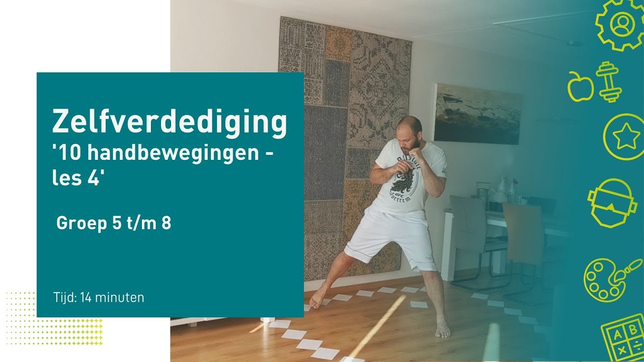 Zelfverdediging - Handbewegingen les 4