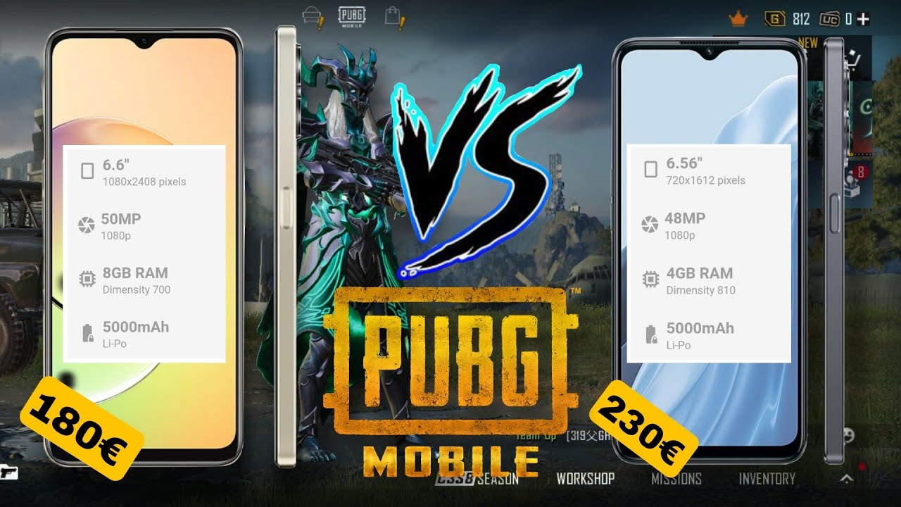 Realme 10 5G vs OnePlus Nord N300 Pubg Mobile Test 2022