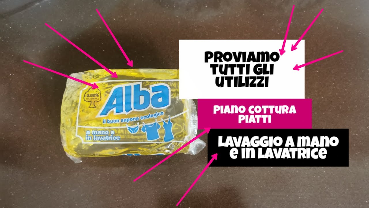 Sapone Alba, provo tutti gli utilizzi #pulizie #saponealba #cleaning