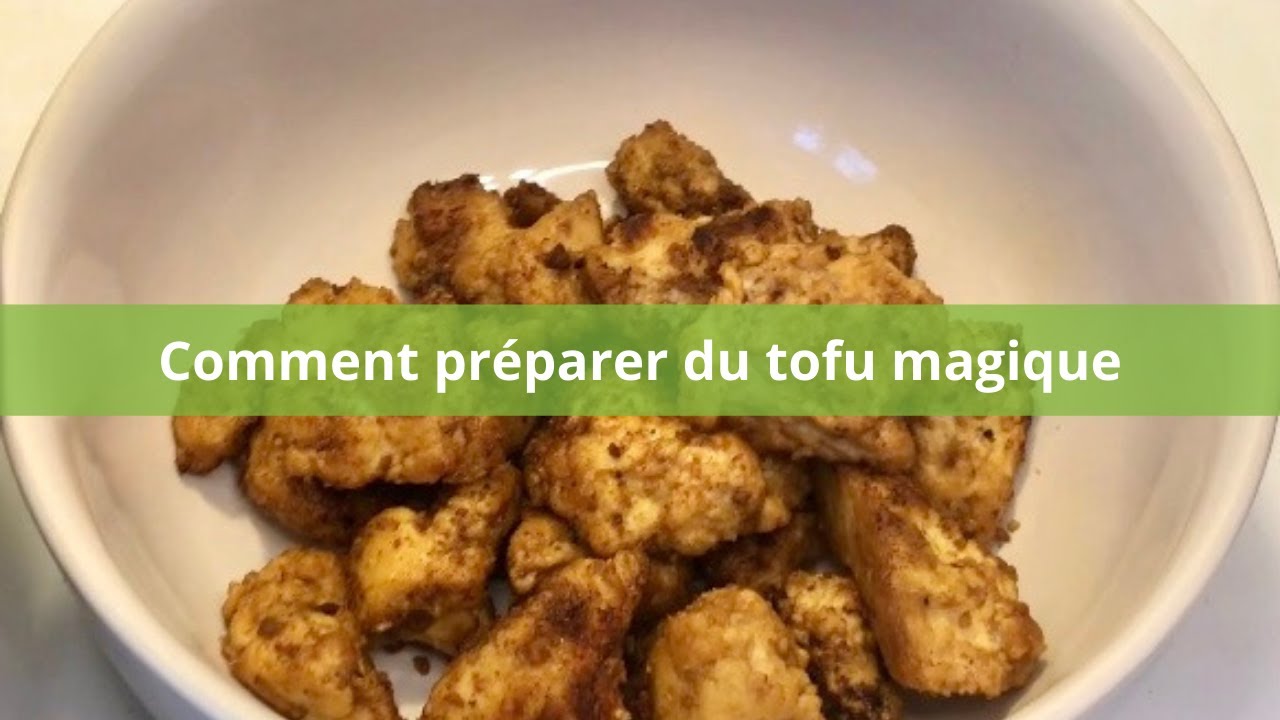 Comment préparer du tofu magique?✨ Ça remplace le poulet cuit dans plusieurs recettes 😉