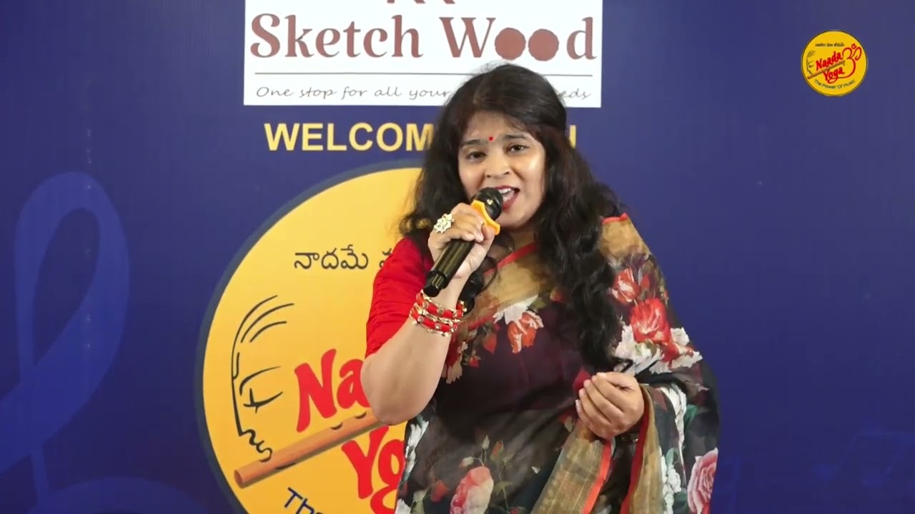 Tollywood singer Usha sings - Naada Yoga cultural orgn