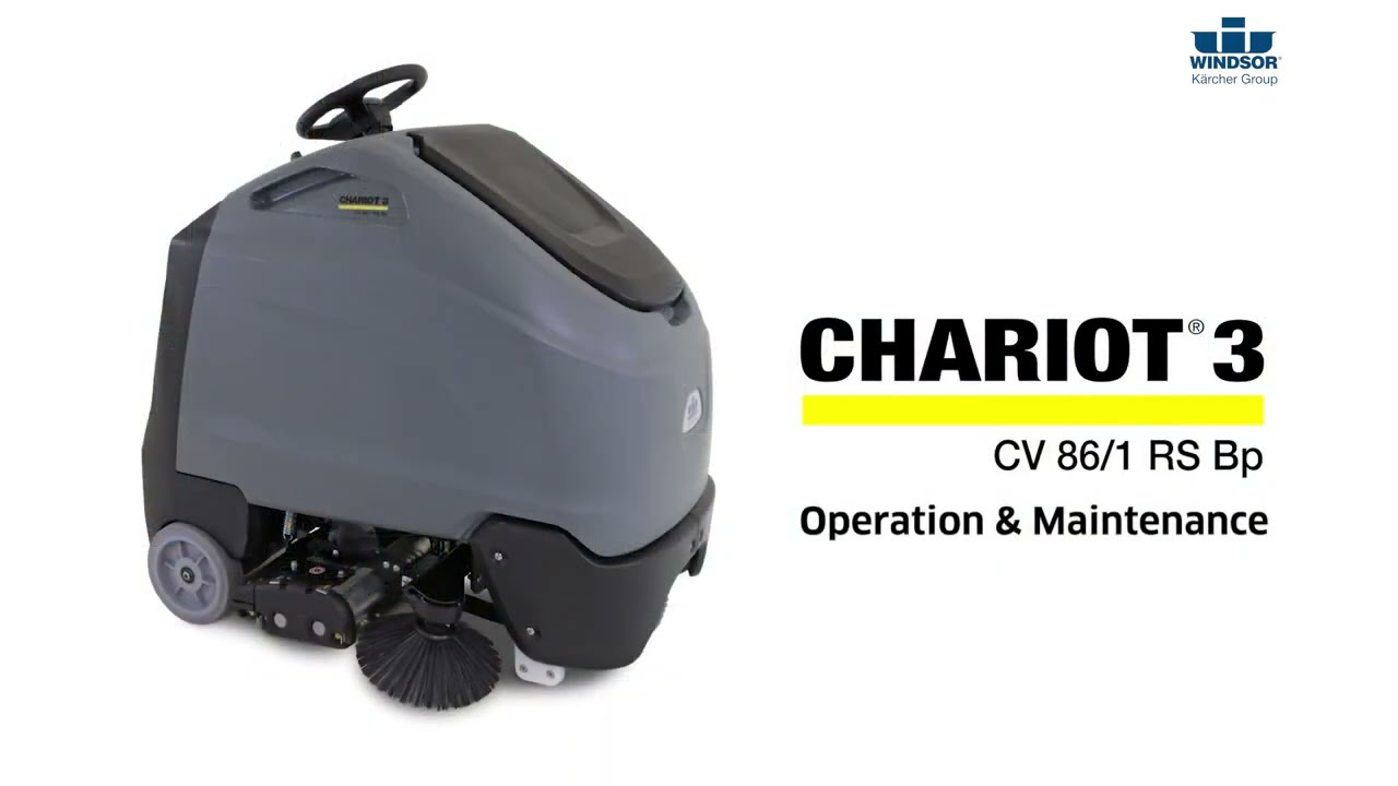 Karcher CHARIOT 3 CV 86 - Operation & Maintenance
